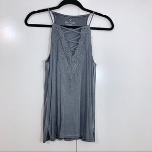 Lace festival tank